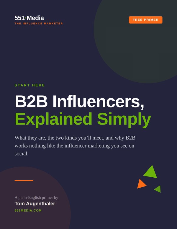 B2B Influencers, Explained Simply cover